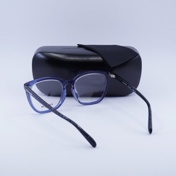 Coach HC6222F 5787 Eyeglasses Blue 53mm Square Frame - Picture 10 of 10